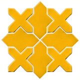 Clay Arabesque Alcazar Tile - Avente Tile