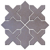 Clay Arabesque Alcazar Tile - Avente Tile
