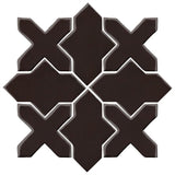 Clay Arabesque Alcazar Tile - Avente Tile