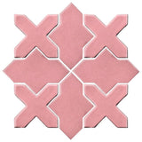 Clay Arabesque Alcazar Tile - Avente Tile