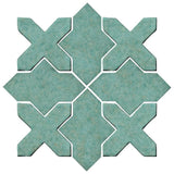 Clay Arabesque Alcazar Tile - Avente Tile