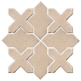 Clay Arabesque Alcazar Tile - Avente Tile