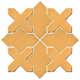 Clay Arabesque Alcazar Tile - Avente Tile