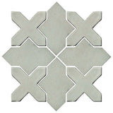 Clay Arabesque Alcazar Tile - Avente Tile