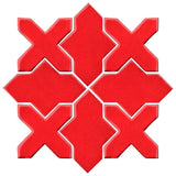 Clay Arabesque Alcazar Tile - Avente Tile