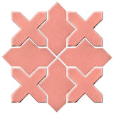Clay Arabesque Alcazar Tile - Avente Tile