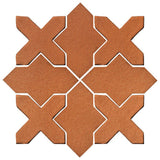 Clay Arabesque Alcazar Tile - Avente Tile
