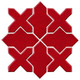 Clay Arabesque Alcazar Tile - Avente Tile