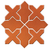 Clay Arabesque Alcazar Tile - Avente Tile
