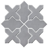 Clay Arabesque Alcazar Tile - Avente Tile