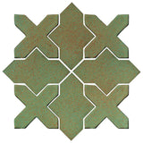Clay Arabesque Alcazar Tile - Avente Tile