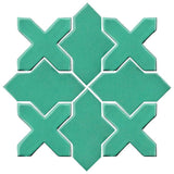 Clay Arabesque Alcazar Tile - Avente Tile
