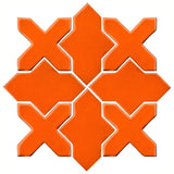 Clay Arabesque Alcazar Tile - Avente Tile