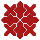 Clay Arabesque Alcazar Tile - Avente Tile