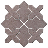 Clay Arabesque Alcazar Tile - Avente Tile