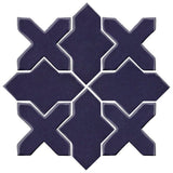 Clay Arabesque Alcazar Tile - Avente Tile