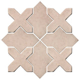 Clay Arabesque Alcazar Tile - Avente Tile