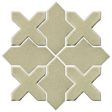 Clay Arabesque Alcazar Tile - Avente Tile