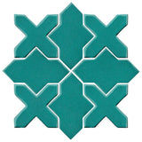 Clay Arabesque Alcazar Tile - Avente Tile