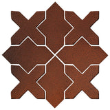 Clay Arabesque Alcazar Tile - Avente Tile