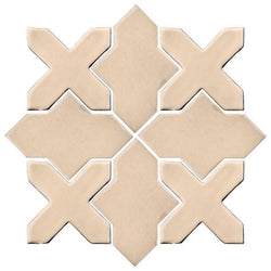 Clay Arabesque Alcazar Tile - Avente Tile