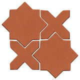 Clay Arabesque Aragon Tile - Avente Tile