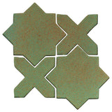 Clay Arabesque Aragon Tile - Avente Tile