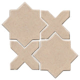 Clay Arabesque Aragon Tile - Avente Tile