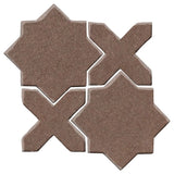 Clay Arabesque Aragon Tile - Avente Tile