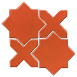 Clay Arabesque Aragon Tile - Avente Tile