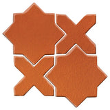 Clay Arabesque Aragon Tile - Avente Tile