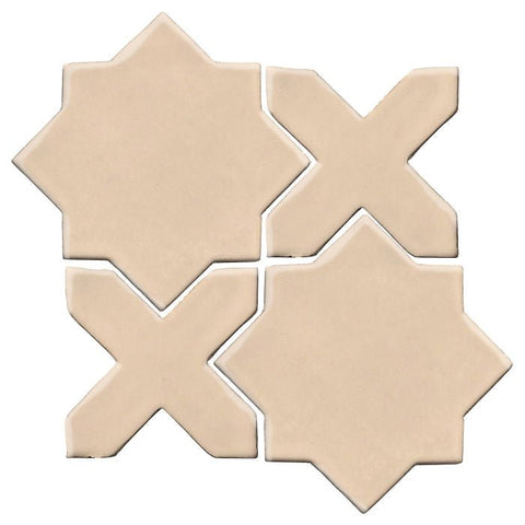 Clay Arabesque Aragon Tile - Avente Tile