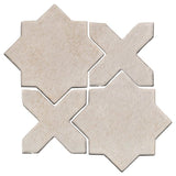 Clay Arabesque Aragon Tile - Avente Tile
