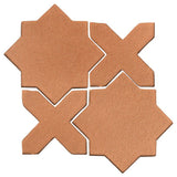 Clay Arabesque Aragon Tile - Avente Tile