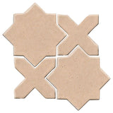 Clay Arabesque Aragon Tile - Avente Tile