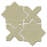 Clay Arabesque Aragon Tile - Avente Tile