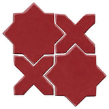 Clay Arabesque Aragon Tile - Avente Tile