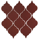 Clay Arabesque Chico Malaga Hand Painted Ceramic Tile - Avente Tile