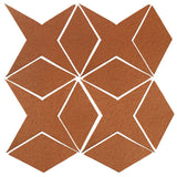 Clay Arabesque Granada Tile - Avente Tile