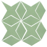 Clay Arabesque Granada Tile - Avente Tile