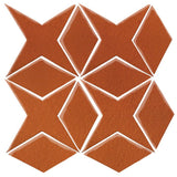 Clay Arabesque Granada Tile - Avente Tile