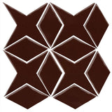 Clay Arabesque Granada Tile - Avente Tile