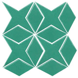Clay Arabesque Granada Tile - Avente Tile