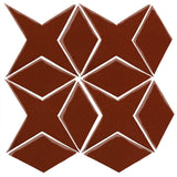 Clay Arabesque Granada Tile - Avente Tile