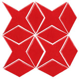 Clay Arabesque Granada Tile - Avente Tile