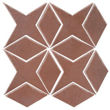 Clay Arabesque Granada Tile - Avente Tile