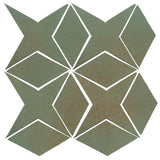 Clay Arabesque Granada Tile - Avente Tile