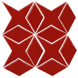 Clay Arabesque Granada Tile - Avente Tile