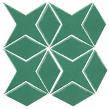 Clay Arabesque Granada Tile - Avente Tile