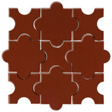 Clay Arabesque Segovia Tile - Avente Tile
